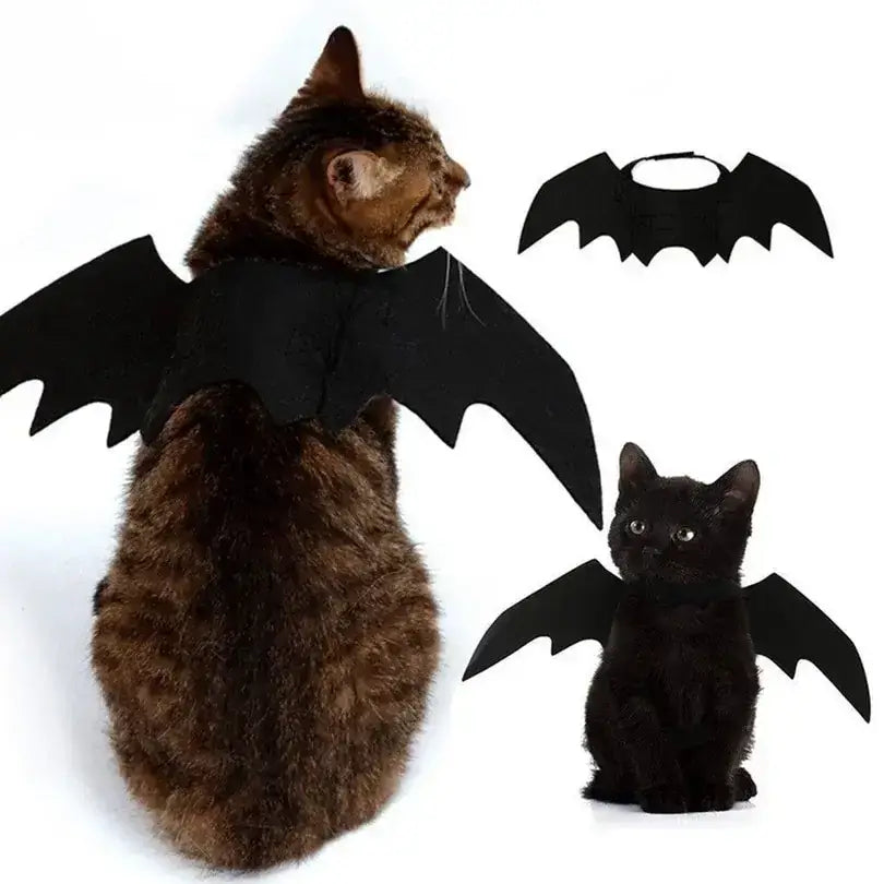 Halloween Cat Costume Small Pet Wings