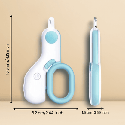 Professional Pet Nail Clipper with LED Light