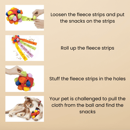 Dog Snuffle Ball - Snacks & Snuffles at the same time