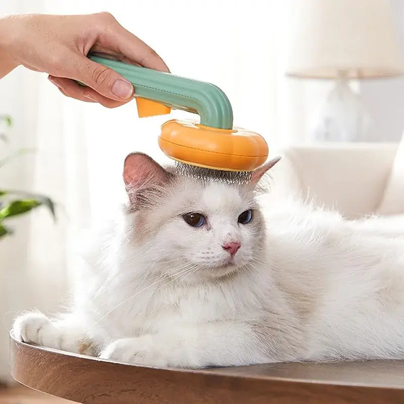 Cat Grooming Pumpkin Comb