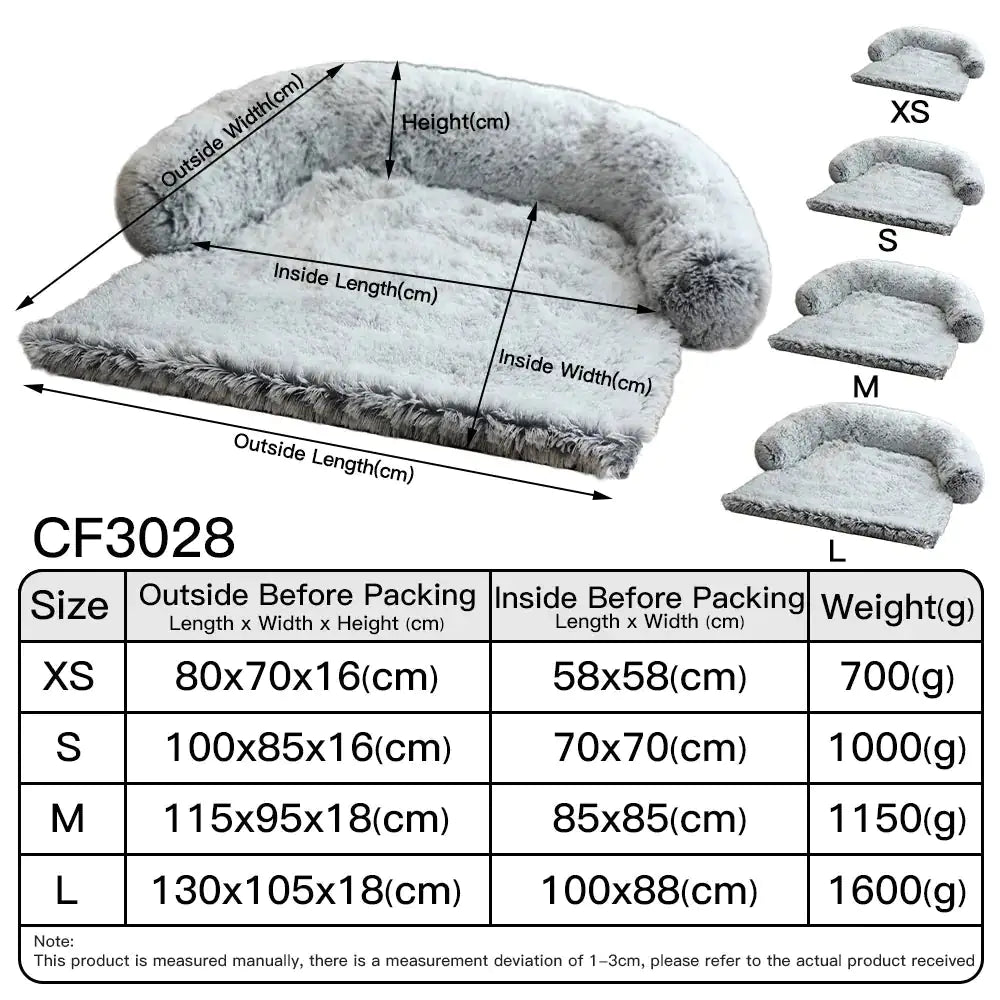 Sofa For Dog Pet Calming Bed