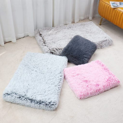 Soft Calming and Anti-Anxiety Plush Dog and Cat Bed