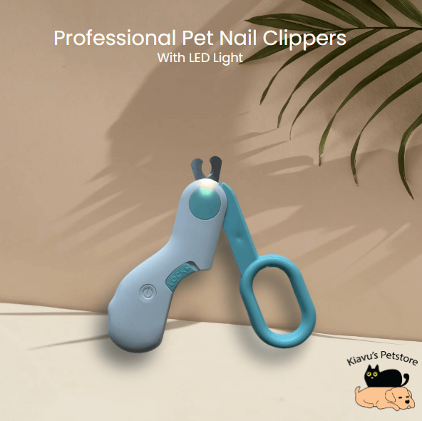 Professional Pet Nail Clipper with LED Light