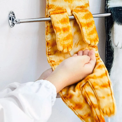 🌲2024 Winter Months Promotion🌲-Hanging Cat Paws Hand Towel