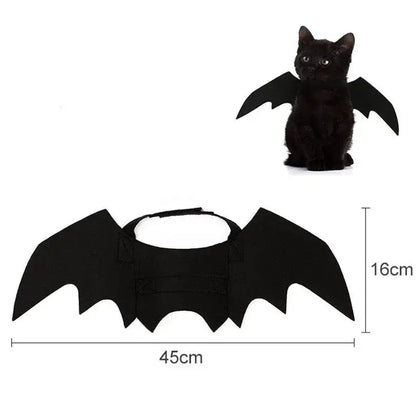 Halloween Cat Costume Small Pet Wings